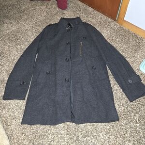 Wantando Men's Black Wool Jacket SMALL NWOT